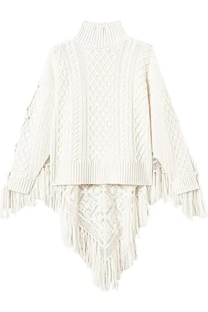 Twin-Set Sweater med tørklæde-detalje