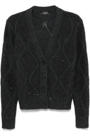 Fabiana Filippi Pailletudsmykket cardigan