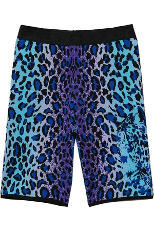 Twin-Set Shorts med leopardtryk