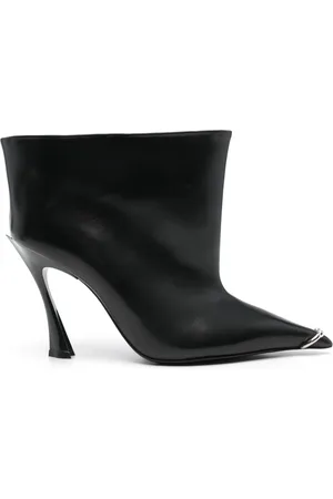 MUGLER Ankelstøvler med ringdetalje