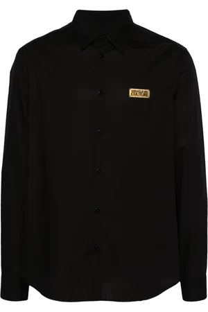 VERSACE Skjorte med logoplade