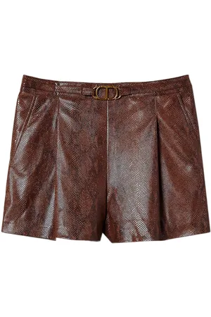 Twin-Set Shorts i firbeneskind
