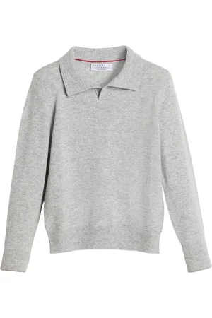 Brunello Cucinelli Polo i kashmir