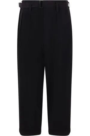 YOHJI YAMAMOTO Bukser med bælte