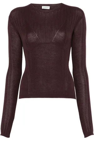 Lanvin Ribstrikket sweater