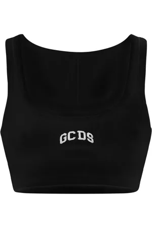 GCDS Cropped top med logoudsmykning