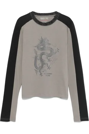 MARTINE ROSE Shrunken T-shirt