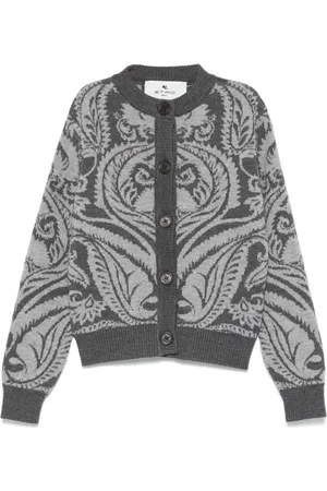 Etro Cardigan i intarsiastrik