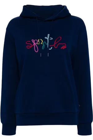 AGNÈS B. Hættetrøje med broderet logo