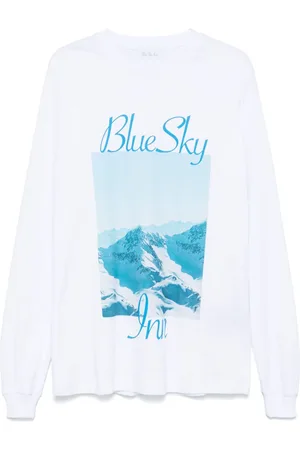 BLUE SKY INN T-shirt med fototryk