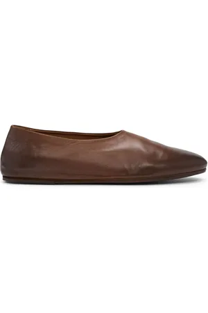 MARSÈLL Slip-on-sandaler i læder