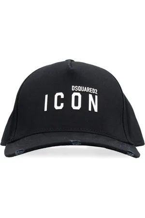 Dsquared2 Kasket med logotryk og seks paneler