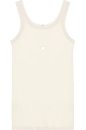 Baserange Tanktop med udskæringsdetalje