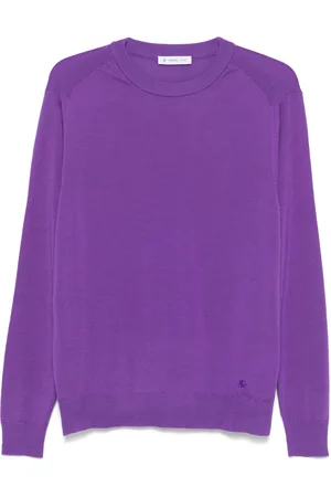 Manuel Ritz Sweater i uld med logo