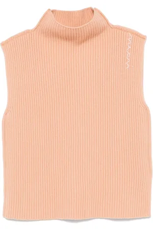 Marni Ribstrikket vest i uld