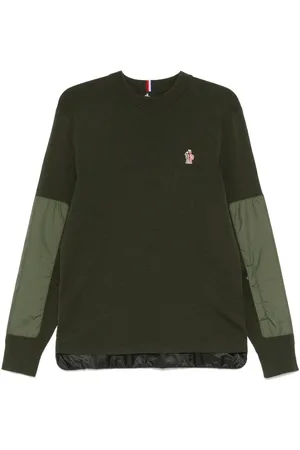 Moncler Sweater med logomærke