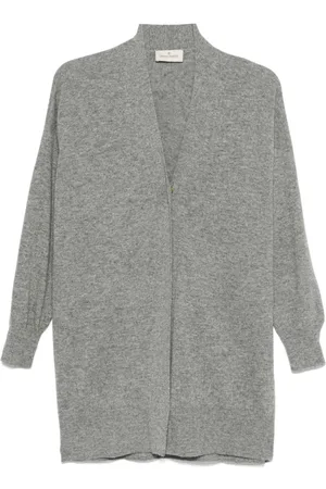 BRUNO MANETTI Ribstrikket cardigan