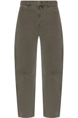 Halfboy Jeans med tilspidsede ben