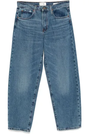 Frame Slung Barrel jeans