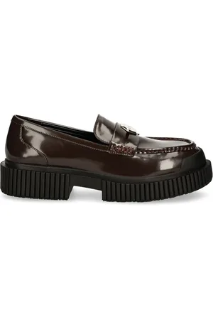 Armani Exchange Lakerede læderloafers