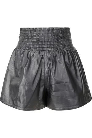 Sportmax Lædershorts