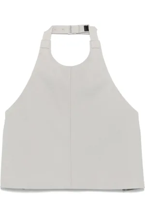 WARDROBE.NYC Top med åben ryg og halterneck