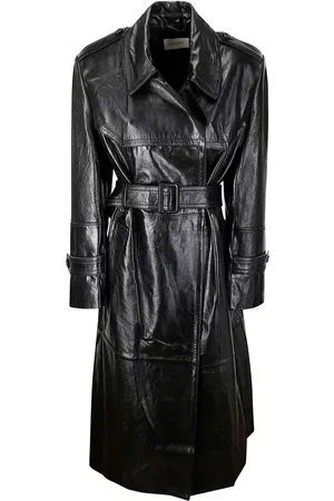 Sportmax Trenchcoat i læder
