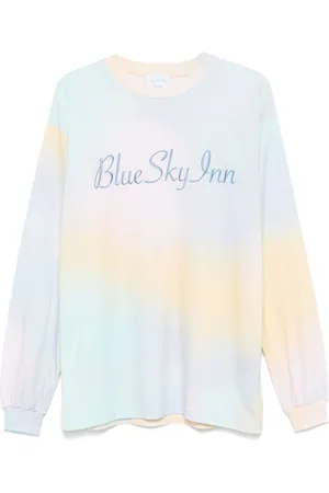 BLUE SKY INN T-shirt med batiktryk