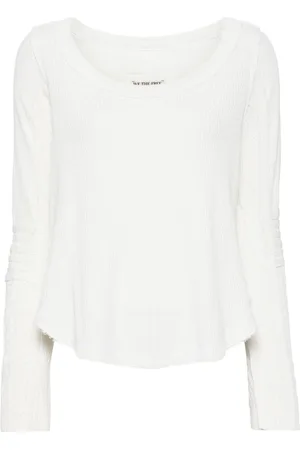 Free People Sweater med kabelopslag