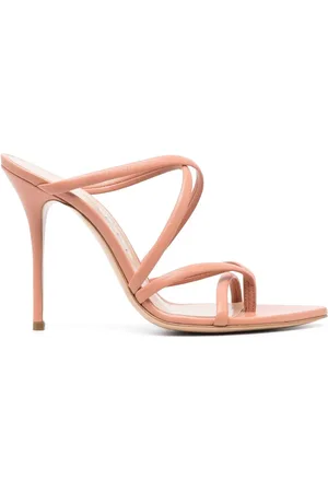 Casadei 100mm Julia Lucrezia mules med tårem