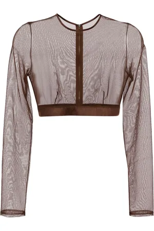 Kiki de Montparnasse Cropped illusion-top