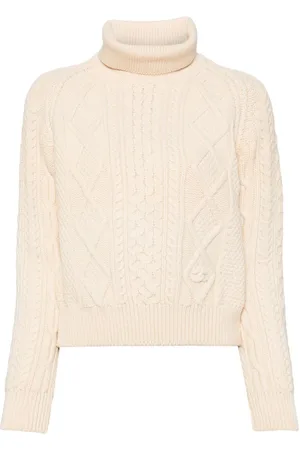 CHANEL Kabelstrikket sweater fra 1996