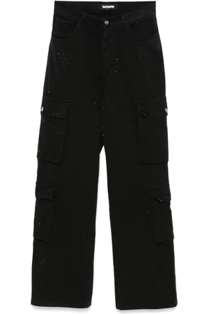 BARROW Cargo-jeans med rhinsten-udsmykning