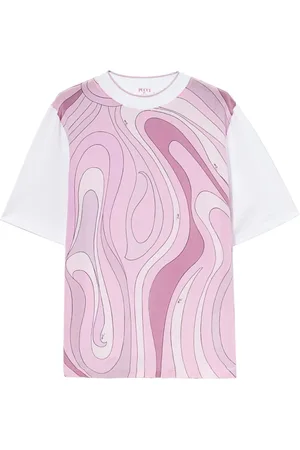 Puccini T-shirt med Marmo-tryk