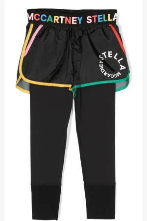 Stella McCartney Leggings med elastiklinning og logotryk