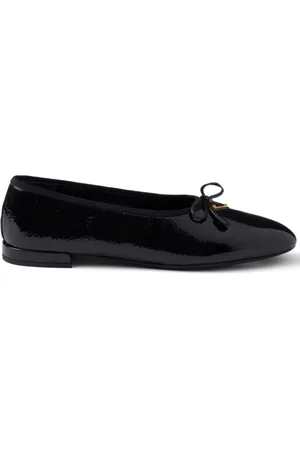 Prada Flade ballerinaer i læder