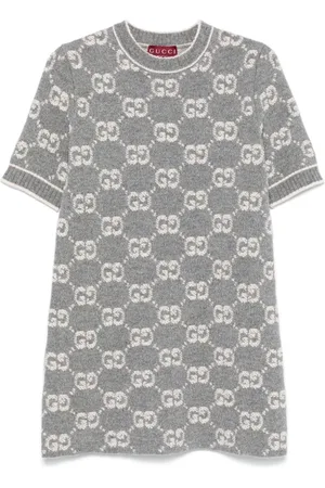 Gucci Kort kjole i GG-jacquard