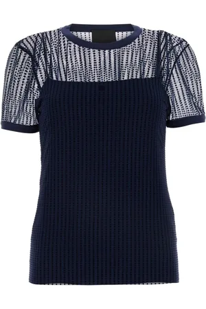 Givenchy Polkaprikket T-shirt i tyl