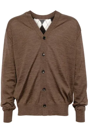 JUNYA WATANABE Argyle-ternet cardigan