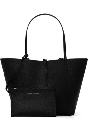 Armani Exchange Vendbar tote med logo