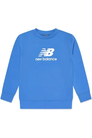 New Balance Børstet sweater med logotryk