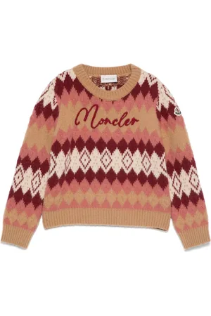 Moncler Sweater med fairisle-mønster