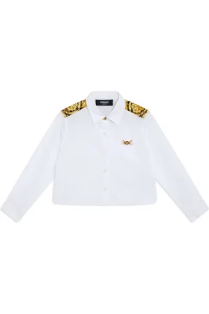 VERSACE Skjorte med baroktryk