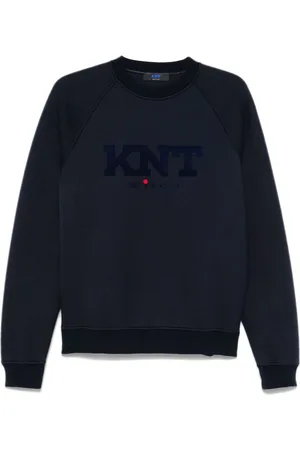 Kiton T-shirt med logo-flock