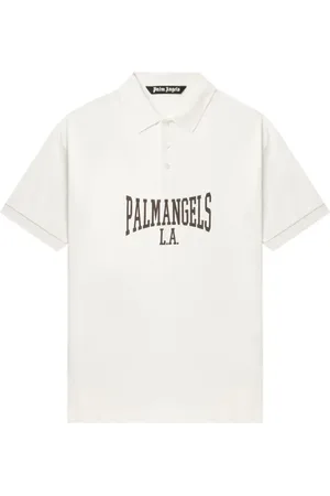 Palm Angels Polo-skjorte med logotryk