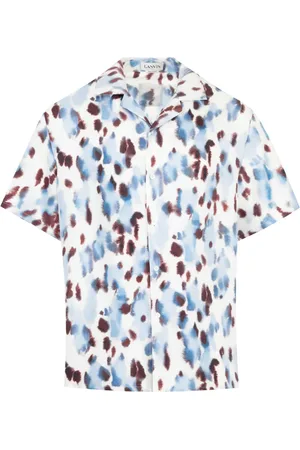 Lanvin Skjorte med abstrakt tryk
