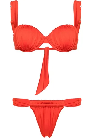 Noire Swimwear Balconette-bikini med ruche