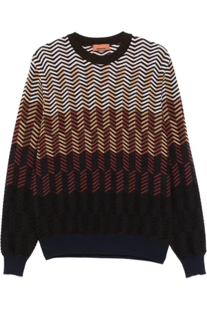 Missoni Sweater med zigzagmønster