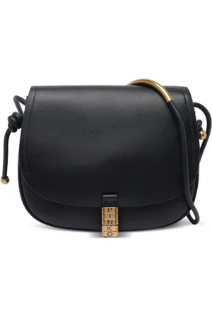 Pinko Crossbody-taske med logo-vedhæng