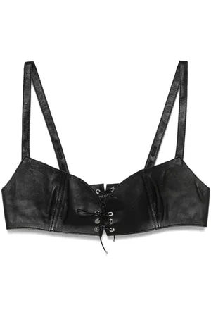 Ludovic De Saint Sernin Easy Cleavage cropped top